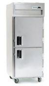Delfield SSR1S-SH Stainless Steel One Section Solid Half Door Shallow Reach In Refrigerator - Specification Line, 6.8 Amps, 60 Hertz, 1 Phase, 115 Volts, Doors Access, 18 cu. ft. Capacity, Swing Door Style, Solid Door, 1/4 HP Horsepower, Freestanding Installation, 2 Number of Doors, 3 Number of Shelves, 1 Sections, 6" adjustable stainless steel legs, 25" W x 22" D x 58" H Interior Dimensions, UPC 400010726288 (SSR1S-SH SSR1S SH SSR1SSH) 