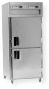 Delfield SSRPT1-SH Stainless Steel One Section Solid Half Door Pass-Through Refrigerator - Specification Line, 6.8 Amps, 60 Hertz, 1 Phase, 115 Volts, 26.64 cu. ft. Capacity, Swing Door Style, Solid Door, 1/4 HP Horsepower, 2 Number of Doors, 3 Number of Shelves, 1 Sections, 6" adjustable stainless steel legs, 25" W x 31" D x 58" H Interior Dimensions, UPC 400010729586 (SSRPT1-SH SSRPT1 SH SSRPT1SH) 