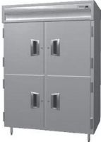 Delfield SSRPT2-SH Stainless Steel Two Section Solid Half Door Pass-Through Refrigerator - Specification Line, 16 Amps, 60 Hertz, 1 Phase, 115 Volts, 55.42 cu. ft. Capacity, Swing Door Style, Solid Door, 1/2 HP Horsepower, 2 Number of Doors, 3 Number of Shelves, 1 Sections, 6" adjustable stainless steel legs, 52" W x 31" D x 58" H Interior Dimensions, UPC 400010729623 (SSRPT2-SH SSRPT2 SH SSRPT2SH) 