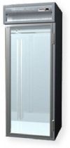 Delfield SSRRI1-G Stainless Steel One Section Glass Door Roll In Refrigerator - Specification Line, 7.8 Amps, 60 Hertz, 1 Phase, 115 Volts, Doors Access, 36.15 cu. ft. Capacity, Swing Door, Glass Door, 1/3 HP Horsepower, 1 Number of Doors, 1 Rack Capacity, 1 Sections, 30" W x 30" D x 72" H Interior Dimensions, Accommodates one 28.50" x 27.25" x 72" pan rack, UPC 400010731404 (SSRRI1-G SSRRI1 G SSRRI1G) 