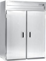 Delfield SSRRI2-S Stainless Steel Two Section Solid Door Roll In Refrigerator - Specification Line, 9 Amps, 60 Hertz, 1 Phase, 115 Volts, Doors Access, 72.72 cu. ft. Capacity, Swing Door, Solid Door, 1/3 HP Horsepower, 1 Number of Doors, 1 Rack Capacity, 1 Sections, 62" W x 30" D x 72" H Interior Dimensions, Accommodates one 28.50" x 27.25" x 72" pan rack, UPC 400010731398 (SSRRI2-S SSRRI2 S SSRRI2S) 