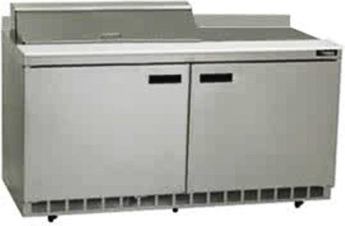 Delfield ST4460N-8 Refrigerated Sandwich Prep Table with 4