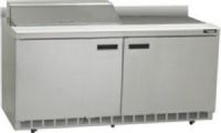 Delfield ST4464N-12M Mega Top Refrigerated Sandwich Prep Table with 4" Backsplash, 12 Amps, 60 Hertz, 1 Phase, 115 Volts, 12 Pans - 1/6 Size Pan Capacity, Doors Access, 21.6 cu. ft. Capacity, Swing Door Style, Solid Door, 1/2 HP Horsepower, 2 Number of Doors, 2 Number of Shelves, Air Cooled Refrigeration, Mega Top, 36" Work Surface Height, 60" Nominal Width, 64" W x 8" D Cutting Board, UPC 400010734405 (ST4464N-12M ST4464N 12M ST4464N12M) 