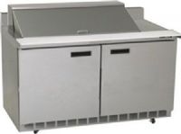 Delfield ST4464N-18M Mega Top Refrigerated Sandwich Prep Table with 4" Backsplash, 12 Amps, 60 Hertz, 1 Phase, 115 Volts, 18 Pans - 1/6 Size Pan Capacity, Doors Access, 21.6 cu. ft. Capacity, Swing Door Style, Solid Door, 1/2 HP Horsepower, 2 Number of Doors, 2 Number of Shelves, Air Cooled Refrigeration, Mega Top, 36" Work Surface Height, 60" Nominal Width, 64" W x 8" D Cutting Board, UPC 400010734436 (ST4464N-18M ST4464N 18M ST4464N18M) 