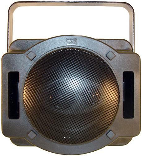 OWI ST83-B Satellite Speaker, Patio Blaster, 3 Way, 20W - 40W Max, FR 80Hz - 20kHz, Black (Each) (ST83 B, ST83B, ST83)