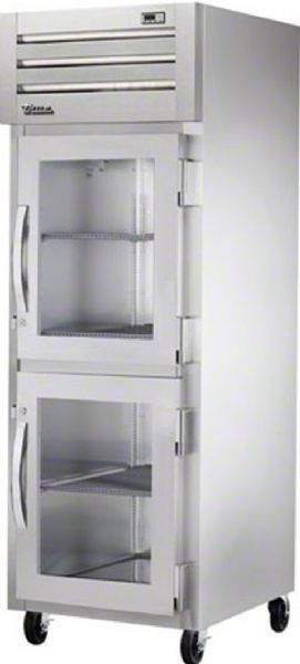 True STA1H-2HG Glass Full-Height Half-Door Heated Holding Cabinet, 27.50