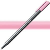 Staedtler 334-21 Triplus, Fineliner Pen, 0.3 mm Carmine; Slim and lightweight with a 0.3mm superfine, metal-clad tip; Ergonomic, triangular-shaped barrel for fatigue-free writing; Dry-safe feature allows for several days of cap-off time without ink drying out; Acid-free; Dimensions 6.3" x 0.35" x 0.35"; Weight 0.1 lbs; EAN 4007817331088 (STAEDTLER33421 STAEDTLER 334-21 FINELINER ALVIN 0.3mm CARMINE) 