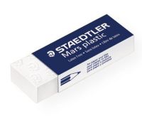 Staedtler 52650 Erasers; Removes graphite from paper, vellum, and drafting film; Includes eraser sleeve; Size: 5.125"w x 4.25"h x 4.5"d; Contents: 20 soft white eraser; Shipping Weight 1.88 lb; Shipping Dimensions 4.8 x 4.5 x 1.3 in; UPC 031901907983 (STAEDTLER52650 STAEDTLER-52650 OFFICE) 