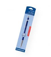 Staedtler 780BK Lead Holder with Clip; 2mm lead holder for sketching, drawing, and writing; Metal clip and lead pointer in push button top; Accepts all 2mm lead degrees; HB lead included; Blister-carded; Shipping Weight 0.04 lb; Shipping Dimensions 1.87 x 0.5 x 8.8 in; UPC 031901905705 (STAEDTLER780BK STAEDTLER-780BK DRAWING) 