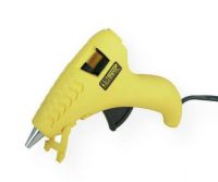 Stanley GR10 Trigger Feed Hot Melt Mini Glue Gun; Ideal for craft and hobby applications; Small, portable size for bonding jobs in tight spaces; Trigger mechanism controls glue flow; Uses dual temperature glue sticks; Shipping Weight 0.31 lb; Shipping Dimensions 5.00 x 1.5 x 0.25 in; UPC 045731132293 (STANLEYGR10 STANLEY-GR10 STANLEY/GR10 TOOLS CRAFT) 