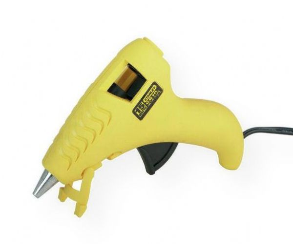 Stanley GR10 Trigger Feed Hot Melt Mini Glue Gun; Ideal for craft and hobby applications; Small, portable size for bonding jobs in tight spaces; Trigger mechanism controls glue flow; Uses dual temperature glue sticks; Shipping Weight 0.31 lb; Shipping Dimensions 5.00 x 1.5 x 0.25 in; UPC 045731132293 (STANLEYGR10 STANLEY-GR10 STANLEY/GR10 TOOLS CRAFT)