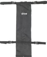 Drive Medical STDS6008-1 Wheelchair Carry Pouch for Oxygen Cylinders, 2 carry handles, 26.5" H x 7.5" W x 4.75" D Size, Made of durable, easy-to-clean nylon, Adjustable, for use with "D" and "E" cylinders, For use with most manufacturers wheelchairs, UPC 822383172910 (STDS6008-1 STDS6008 1 STDS60081) 