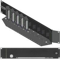 Radio Design Labs STR-19B STICK-ON Series 19" Racking System - 10 modules, STR-19B provides for angle mounting of 10 STICK-ONs with ease of adjustment as well as cable harnessing (STR19B STR-19B STR-19B) 