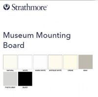 Strathmore 134-114 32" x 40" White 4-Ply Museum Mounting Board Sheets; Successfully challenges the effect of time, as well as the environment, upon valued works of art; The surface is designed to deliver a smoother, cleaner cut; The colors are solid throughout the board and meet the Library of Congress standards for archival properties; 100% cotton fiber; Acid-free; Shipping Weight 1.00 lb; UPC 012017730245 (STRATHMORE134114 STRATHMORE-134114  STRATHMORE-134-114 STRATHMORE/134114 PAINTING) 