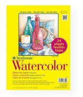 Strathmore 361-9 Series 300 Cold Press Shrinkwrapped Watercolor Class Pack 9" x 12"; This economical heavyweight, student-grade paper is best suited for beginning watercolorists for experimenting and perfecting techniques; UPC 012017373091 (STRATHMORE3619 STRATHMORE-3619 300-SERIES-361-9 STRATHMORE/3619 ARTWORK) 