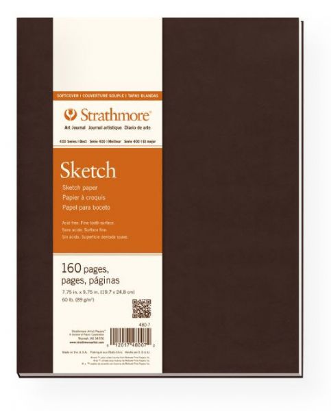 Strathmore 480-7 Series 400 Soft Cover Sketch Journal 7.75