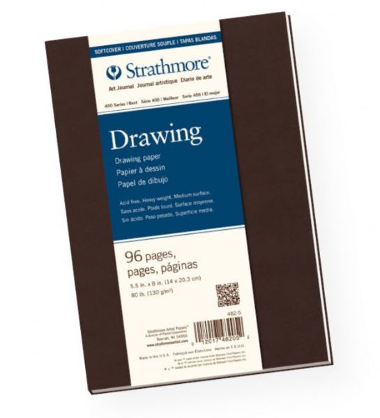 Strathmore 482-5 Series 400 Soft Cover Drawing Journal 5.5