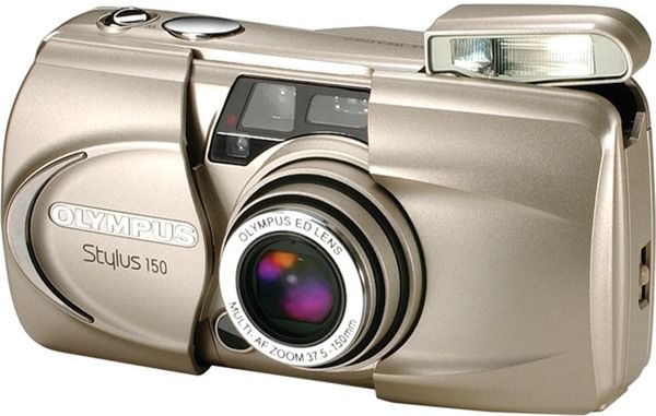 Olympus STYLUS-150KIT All-Weather Film Camera Kit, Fully automatic 35mm autofocus lens-shutter camera with built-in 37.5mm-150mm zoom lens (STYLUS150KIT STYLUS 150KIT)