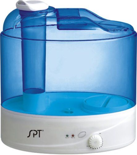 Sunpentown SU-2020 Two-Gallons Ultrasonic Humidifier, Cool mist (ultrasonic technology), High humidity output, Silent operation, Moisture output 2.3 gal/day, Designed for rooms up to 500 sq. ft., Pilot light and water refill indicator, Boil dry protection, Auto shut-off protection (ultrasonic generator only, fan will continue to run), UPC 876840004979 (SU2020 SU 2020)