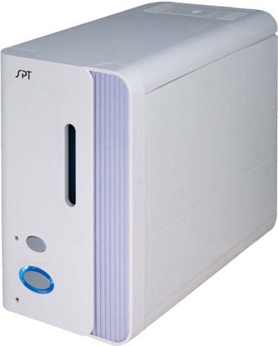 Sunpentown SU-2653 Warm-Mist Humidifier with Aroma Diffuser, Soothing warm mist operation, 2.5-liters tank capacity, 2-hout timer function, Up to 8 hours run time, 330ml/h moisture output, Water level window, Auto shut-off protection, Water-out indicator, Diffuser for medication or fragrance oil, Boils water to remove most germs and bacteria, ETL certified, UPC 876840004184 (SU2653 SU 2653)
