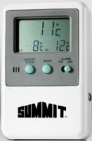 Summit ALARM Externally Mounted Battery Operated Temperature Alarm with Readout, Large digital display, Traceable temperature alarm, Displays temperature in either Fahrenheit or Celsius, Easy to operate and accurate to one degree, Accurate to 1°C, 4.25" H x 2.75" W x 0.75" D, UPC 761101016184 (SUMMITALARM SUMMIT-ALARM) 