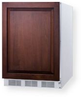 Summit Appliance FF7WBIIFADA 24" Wide Built-In All-Refrigerator, White Cabinet, Panel Ready Door; Panel NOT Included; Commercially Approved; ADA Compliant; Adjustable Thermostat; Automatic Defrost; Interior Light on Rocker Switch; Deep Shelf Space; Adjustable Shelves; UPC: 761101072302; Dimensions (HxWxD): 32.25" x 23.63" x 23.5"; Weight: 100 lbs (SUMMITAPPLIANCEFF7WBIIFADA SUMMIT-APPLIANCE-FF7WBIIFADA SUMMIT-FF7WBIIFADA SUMMITAPPLIANCE-FF7WBIIFADA FF7WBIIFADA) 