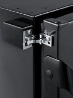 Summit LATCH Top-mounted Chrome Door Latch; Factory Installed Door Latch on Any Front-opening or Drawer Refrigerator; Requires manual release to open door; Attractive chrome look; Eliminates accidental door openings due to travel; Ideal for yachts, RVs, coach buses, and other vehicles; Adds approximately 1 1/4" to the width of its unit (SUMMITLATCH SUMMIT-LATCH) 