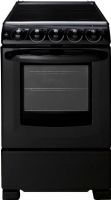 Summit Appliance REX2051BRT 20" Wide Electric Smooth-Top Range, Black; Smooth Ceramic Glass Top; Adjustable Racks; Indicator Lights; Hot Surface Indicator; ADA-compliant Design; Removable Backguard;  Upfront Controls; 4 Cooking Zones; Push-to-turn Burner Knobs; Cord Not Included; UPC: 761101069289; Overall Dimensions (HxWxD): 36.5" x 19.75" x 24.25"; Weight: 100 lbs (SUMMITREX2051BRT SUMMIT-REX2051BRT SUMMIT-APPLIANCE-REX2051BRT SUMMITAPPLIANCEREX2051BRT SUMMITAPPLIANCE-REX2051BRT) 