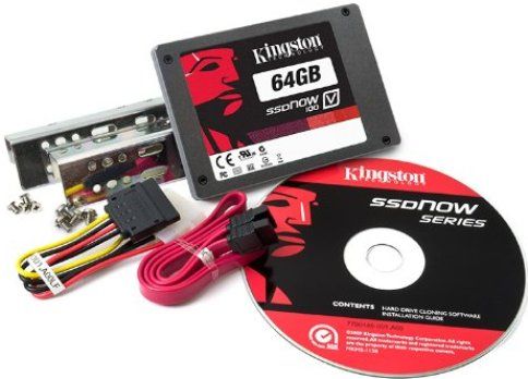 Kingston SV100S2D/64GZ SSDNow Internal Hard Drive, 2.5