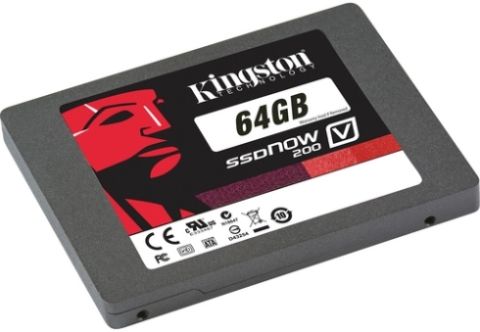 Kingston SV200S37A/64G model Ssdnow V200 Internal Solid State Drive, 64 GB Capacity, 2.5