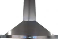 Cavaliere Euro SV218B2-i36 36-Inch Island-Mounted Stainless Steel Range Hood, 900 CFM centrifugal blower, Dual six-speed electronic, touch sensitive control panel with LCD display, Delayed power auto shut off (programmable 1-15 minutes), 30 hours cleaning reminder (SV218B2I36 SV218B2 SV2-18B2 SV218B 218B Spagna Vetro) 