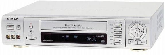 Samsung SV-5000W Multisystem Converter VHS 4 Head Hi-Fi Stereo VCR (Quasi S-VHS Playback, Audio Dubbing, Jog/Shuttle on Remote) (SV 5000W SV5000W SV-5000 SV5000)