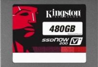 Kingston SVP200S3/480G Ssdnow V+200 Internal Solid State Drive, 480 GB Capacity, 2.5" x 1/8H Form Factor, Serial ATA-600 Interface, 600 MBps external Drive Transfer Rate, 535 MBps read / 480 MBps write Internal Data Rate, 1,000,000 hours MTBF, 1 x Serial ATA-600 - 22 pin Serial ATA Interfaces, 1 x internal - 2.5" Compatible Bays, UPC 740617194593 (SVP200S3480G SVP200S3-480G SVP200S3 480G) 