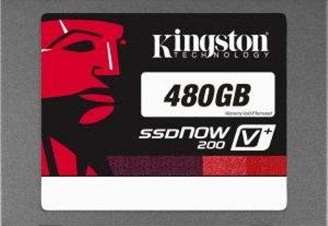 Kingston SVP200S3/480G Ssdnow V+200 Internal Solid State Drive, 480 GB Capacity, 2.5