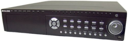 Bolide Technology Group SVR8004 Standalone DVR H.264 4-Channel, Real-Time OS with Embedded MCU, H.264 video compression algorithm, Supports up to 4 Hard Drives, DVD Quality (4CIF) recording, Resolutions 2CIF, CIF, QCIF, Support PTZ, TCP/IP, PPPoE, VGA Output and Alarm IN/OUT (SVR-8004 SVR 8004)