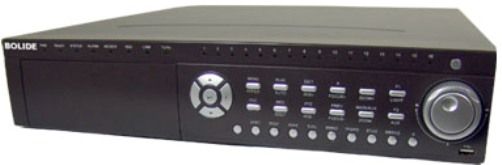 Bolide Technology Group SVR8016 Digital Video Recording Systems, H.264 16-Channel Standalone DVR, Real-Time OS with Embedded MCU, H.264 video compression algorithm, Supports up to 4 Hard Drives, DVD Quality (4CIF) recording (SVR-8016 SVR 8016)