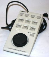 Sony SVRM100A Remote Control Unit for DVO-1000MD, SVO-9500MD and SVO-2100, Designed to control the UVW-1200, UVW-1700G, UVW-1800, UVW-1600, UVW-1400A, SVO-5800/9600 and SVP-5600/SVO-9600, Provides wired remote control operation for STOP/REC/PAUSE/REW/PLAY/FFWD, JOG/SHUTTLE operation (DVO-KEYBOARD DVO KEYBOARD) 