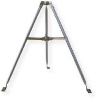 Winegard  SW0010 Tripod TV Antenna Mount; Silver;  3' heavy duty galvanized steel tripod mount; Specially designed for off air antennas; Can be use with or without pitch pads (not included); Stronger and more rigid than most roof mounts; Get the right equipment for your digital antenna installation; Antenna accessory accepts up to 1.66" mast/pipe; UPC 615798313265 (SW0010 SW-0010 SW0010MOUNT SW0010-MOUNT  SW0010WINEGARD  SW0010-WINEGARD) 