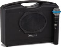Amplivox SW223A Wireless Audio Portable Buddy with Wireless Handheld Microphone; 50 Watt multimedia stereo amplifier; Includes built-in 16-channel UHF wireless receiver; Wireless handheld mic with built-in transmitter; Stream audio from any Bluetooth equipped smartphone or tablet; Built-in 6" x 8" Jensen design speaker; Three microphone inputs (dynamic, condenser, wireless); UPC 734680102289 (SW223A S-223A SW223-A AMPLIVOXSW223A AMPLIVOX-SW223A AMPLIVOX-SW223-A) 