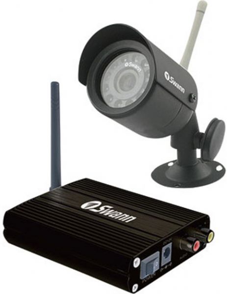 Swann SW231-WCH Wireless OutdoorCam - Night Vision 26ft/8m & Receiver, 380 TV Lines for clear image resolution, 26ft -8m infra-red night vision, Automatic White Balance, More Than 48dB Signal / Noise Ratio, Automatic Gain Control, 6mm Lens, 53 degrees Viewing Angle, 9ft / 3m Audio Range, Up to 26ft / 8m Night Vision Distance, 11 Number of Infra-Red LEDs, 850nm Infra-Red Wavelength (SW231-WCH SW231WCH SW231 WCH)