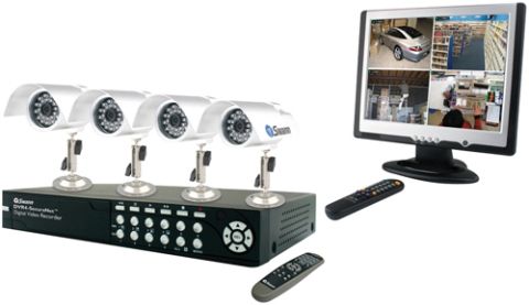 Swann SW2444MD Maxi Pro Kit - 4 Channel Digital Video Recorder with Networking, 4 Maxi Day/Night Cams & 17