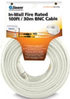 Swann SW332-FC1 Siamese Coaxial and Power Fire-Rated Cable - 100ft / 30m, FT4/CMR & UL approved for in-wall installations, Siamese integration of Co-Axial RG59 & DC power, Run your camera further without loss of signal, Guaranteed better video picture quality with low impedance cable, Easily connects to your Camera & Digital Video Recorder (SW332-FC1 SW332 FC1 SW332FC1)
