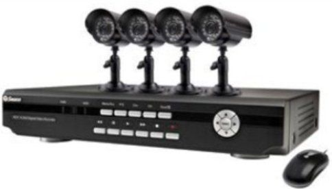 Swann SW343-2PC model DVR4-2500 & 4 x PRO 555 Cameras - Security Recorder Kit with Internet Viewing & 3G iPhone Connectivity, High quality video cameras with state-of-the-art 420 TV line CCD resolution, State-of-the-art night vision captures high-image clarity up to 50ft (15m) away, Input all 4 cameras at once for a total comprehensive security solution (SW343-2PC SW343 2PC SW3432PC SW 343 SW343 SW-343)