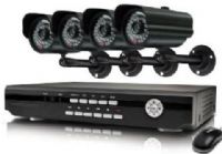 Swann SWA43-D2C5 Four-Channel DVR With 4 CCD Weather Resistant Cameras, High quality video cameras with state-of-the-art 420 TV line CCD resolution, State-of-the-art night vision captures high-image clarity up to 50ft (15m) away, Input all 4 cameras at once for a total comprehensive security solution, View & record 4 channels simultaneously so you won’t miss any suspicious activity (SWA43-D2C5 SWA43 D2C5 SWA43D2C5) 
