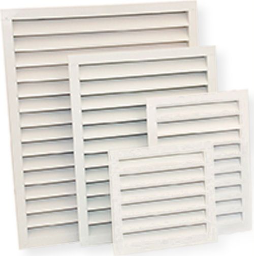 Ventamatic Cool Attic SWL2430 WHT Aluminum Wall and Gable Louvers, White Color 24