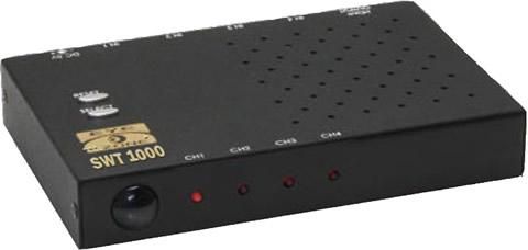 Grandtec SWT-1000 HDMI Switcher 1 Out 4 In; HDMI 1.1/1.2/1.3 compliant; Power Supply: DC 5V, 500mA; Power Consumption: 2W; Dimensions 148.8 (L) x 99.4 (W) x 25 (H) mm (SWT1000)