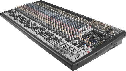 Behringer SX3242FX-PRO Analog Mixer With 16 XENYX Mic Preamps and 99 Digital Effect Presets, 32 Total Input Channels, Built-in 24-bit Effects, 4-Bus Output Routing, 9-Band Graphic EQ with FBQ, Global Mute Switching, Premium ultra-low noise, high-headroom analog mixer, 16 state-of-the-art XENYX Mic Preamps,Neo-classic 