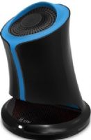 iLuv SYRENBLU Syren Portable Wireless NFC-enabled Bluetooth Speaker, Blue; For iPhone 6, iPhone 6 Plus, iPhone 5s/5c/5/4S, Galaxy S5/S4/S3, Galaxy Note 4/3, LG, HTC, and other Bluetooth-compatible smartphones and tablets; Wireless music streaming via Bluetooth; Easy One Touch pairing with NFC technology; UPC 639247093201 (SYREN-BLU SYREN BLU)  