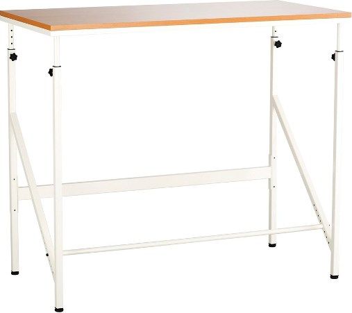 Safco 1957BH Elevate Standing-Height Desk, Adjustable height of 38
