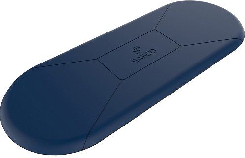 Safco 2128BU Kick Balance Board, Balance board designed to help encourage a more active workday, Promotes low-intensity movements during use, Sturdy plastic base provides plenty of stability, Features an anti-fatigue, polyurethane surface for added comfort, Stable enough for a novice user while still providing sufficient mobility, Blue Finish, UPC 073555212853 (2128BU 2128-BU 2128 BU SAFCO2128BU SAFCO-2128-BU SAFCO 2128 BU)